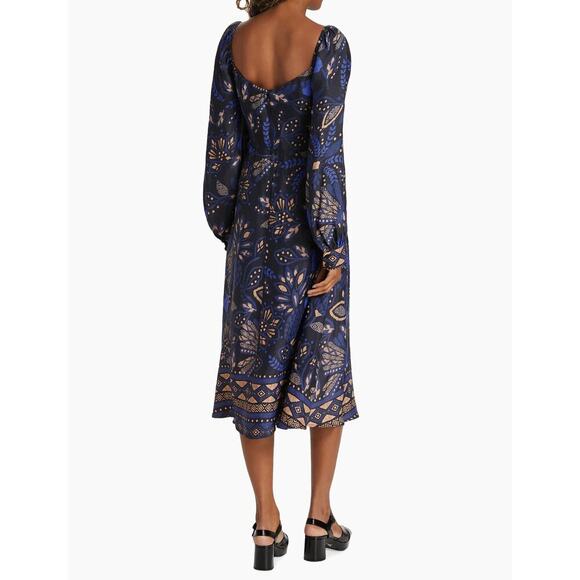 FARM Rio Macaw Forest Cutout Midi-Dress - Picture 5 of 8